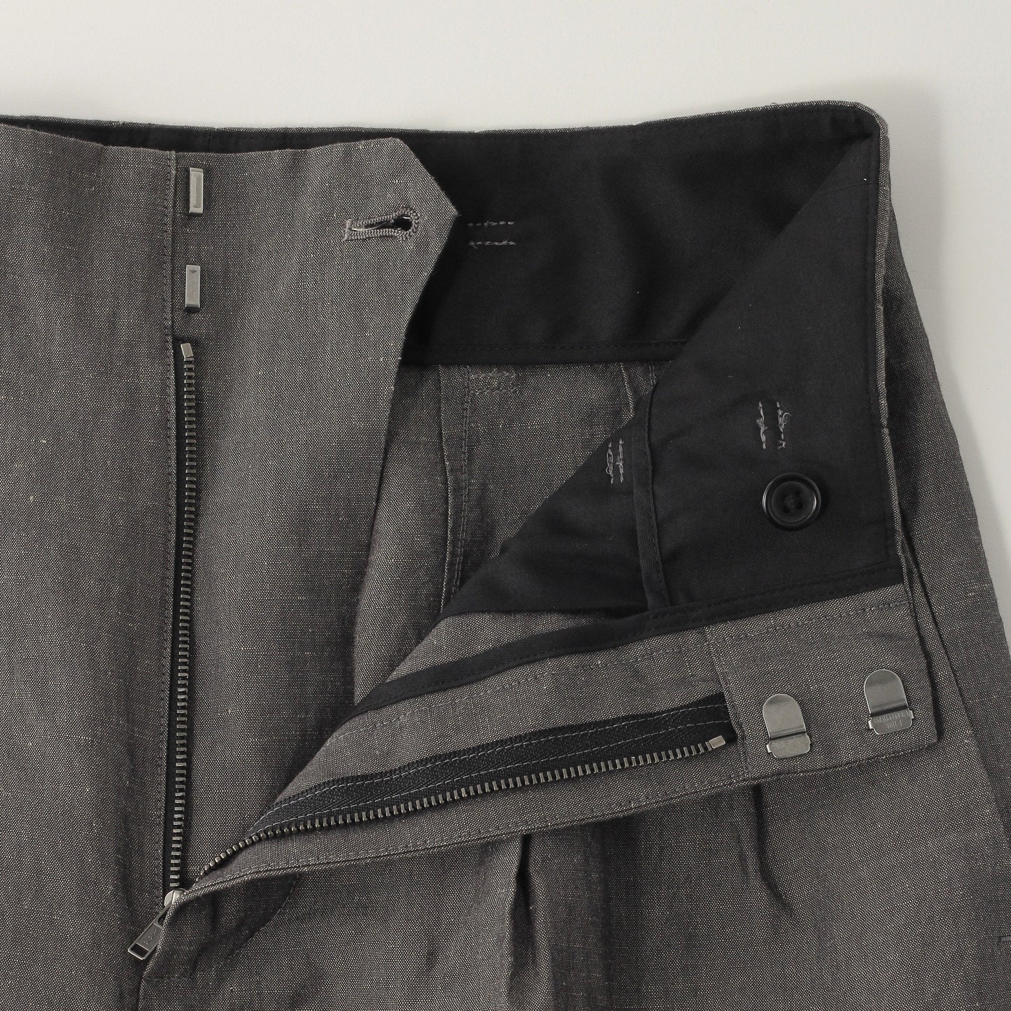 LINEN COTTON TROUSERS