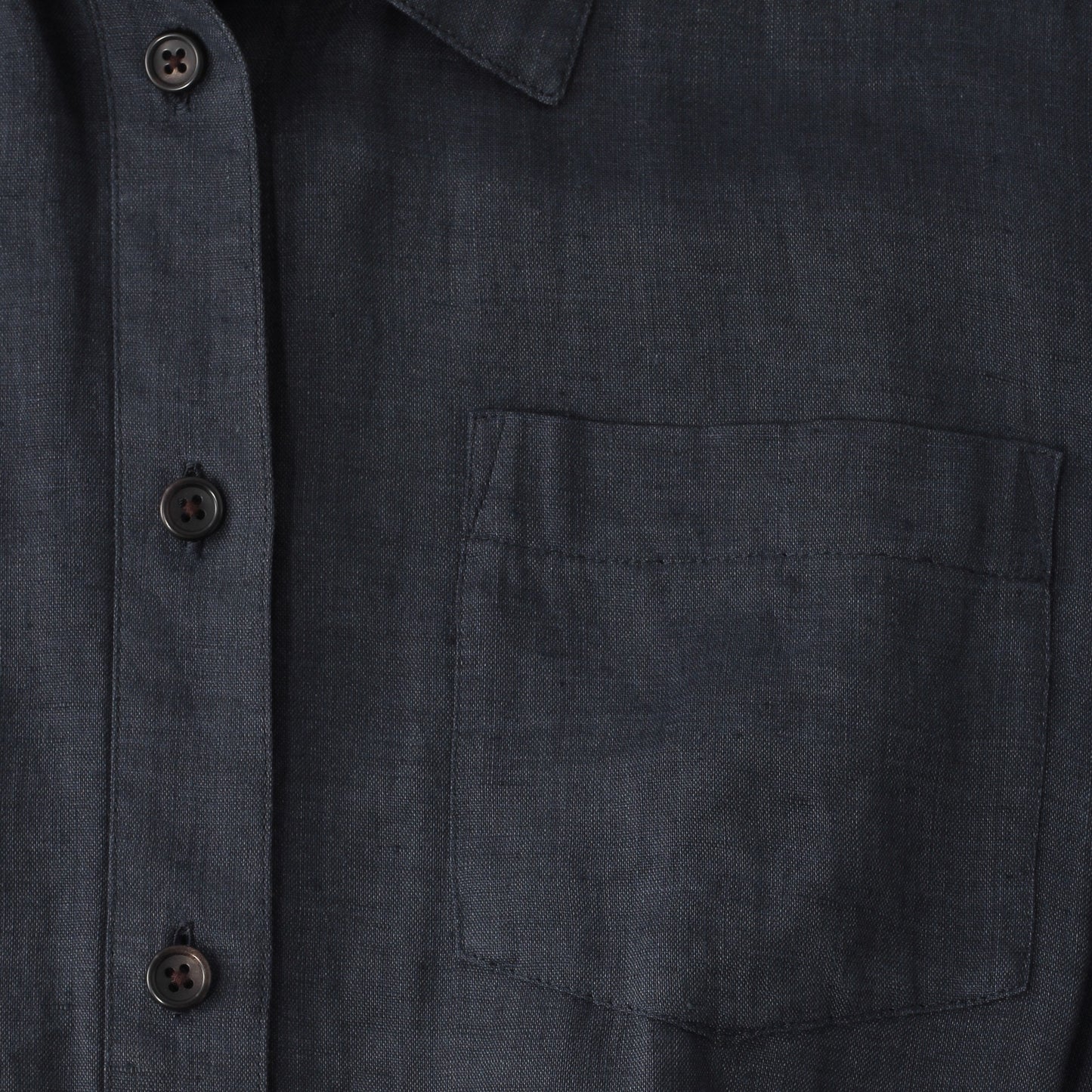 CHAMBRAY LINEN DRESS