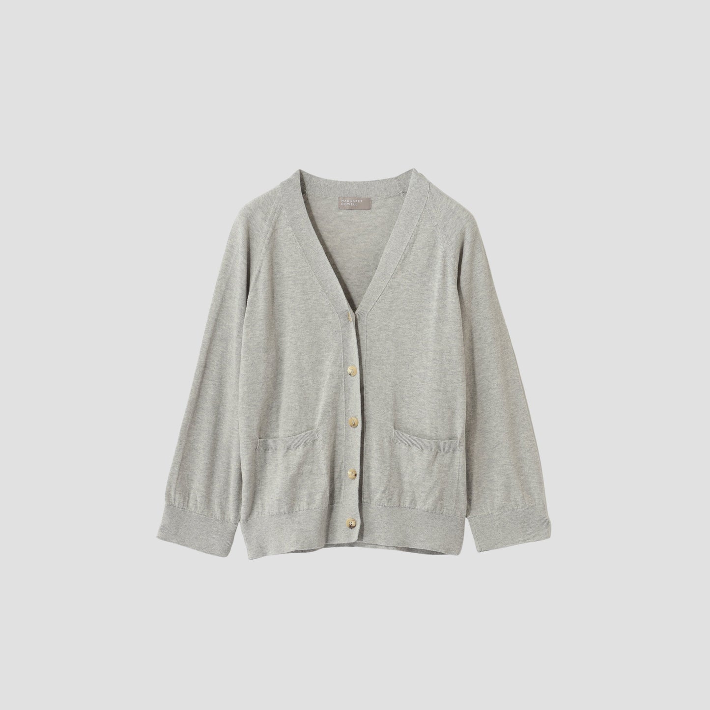 SUPERFINE COTTON CARDIGAN KNIT