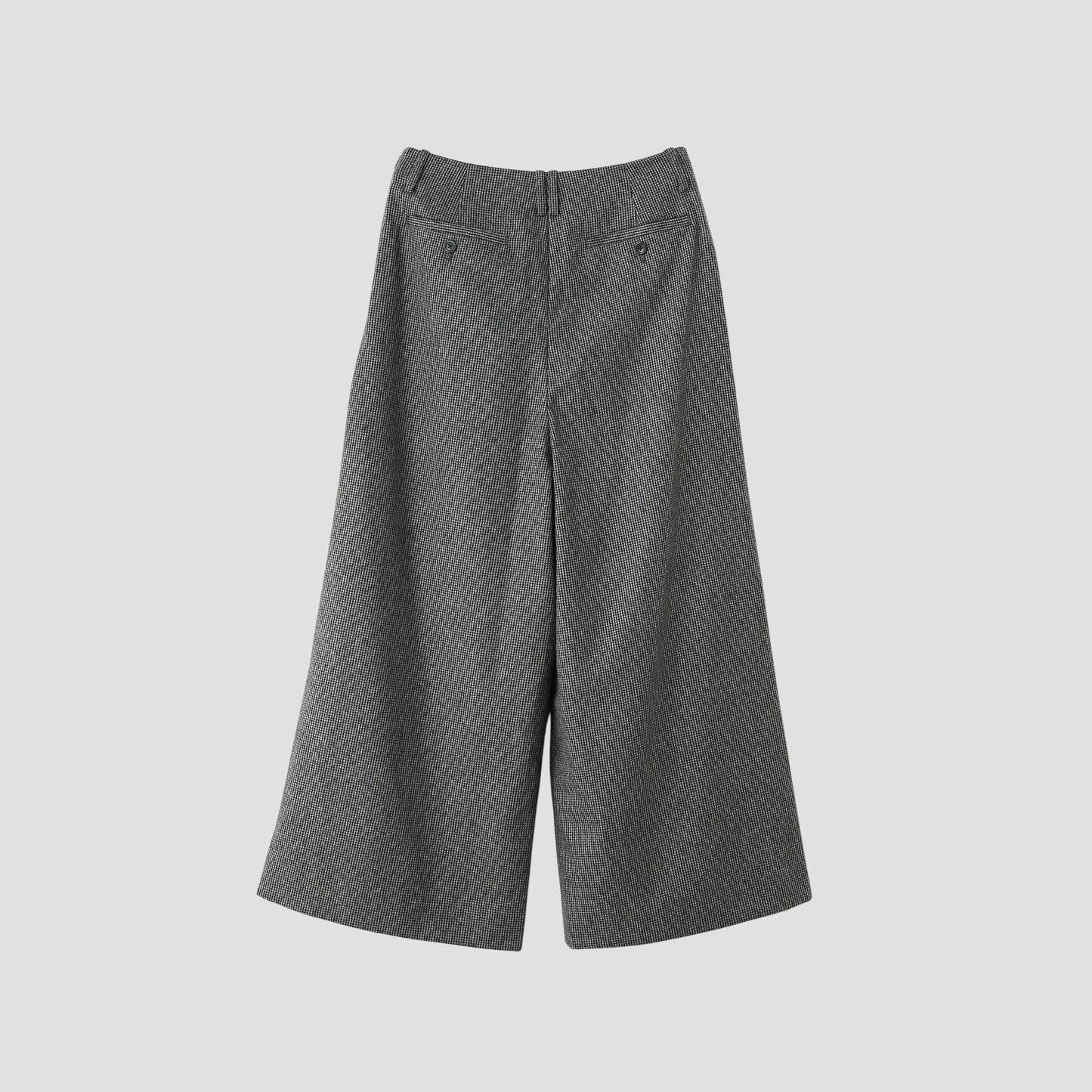 PUPPYTOOTH WOOL FLANNEL TROUSERS