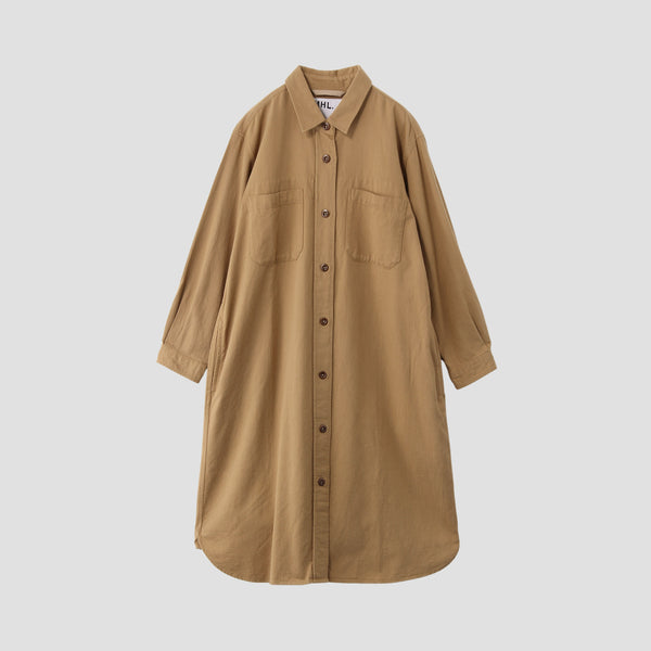 LIGHT COTTON TWILL DRESS