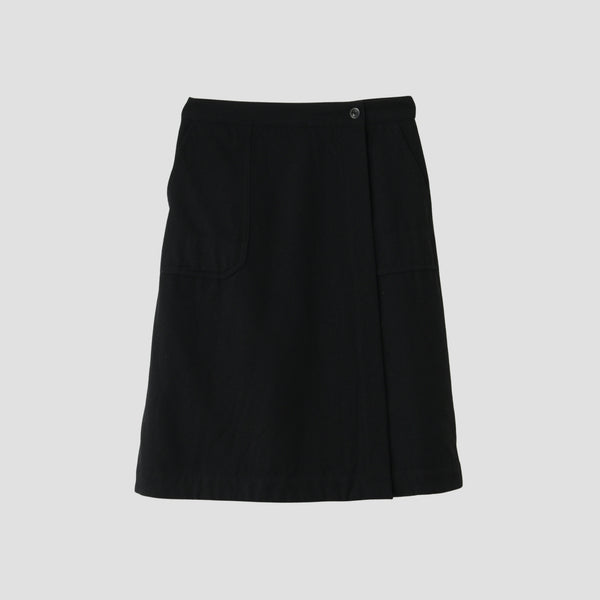 WOOL SERGE SKIRT