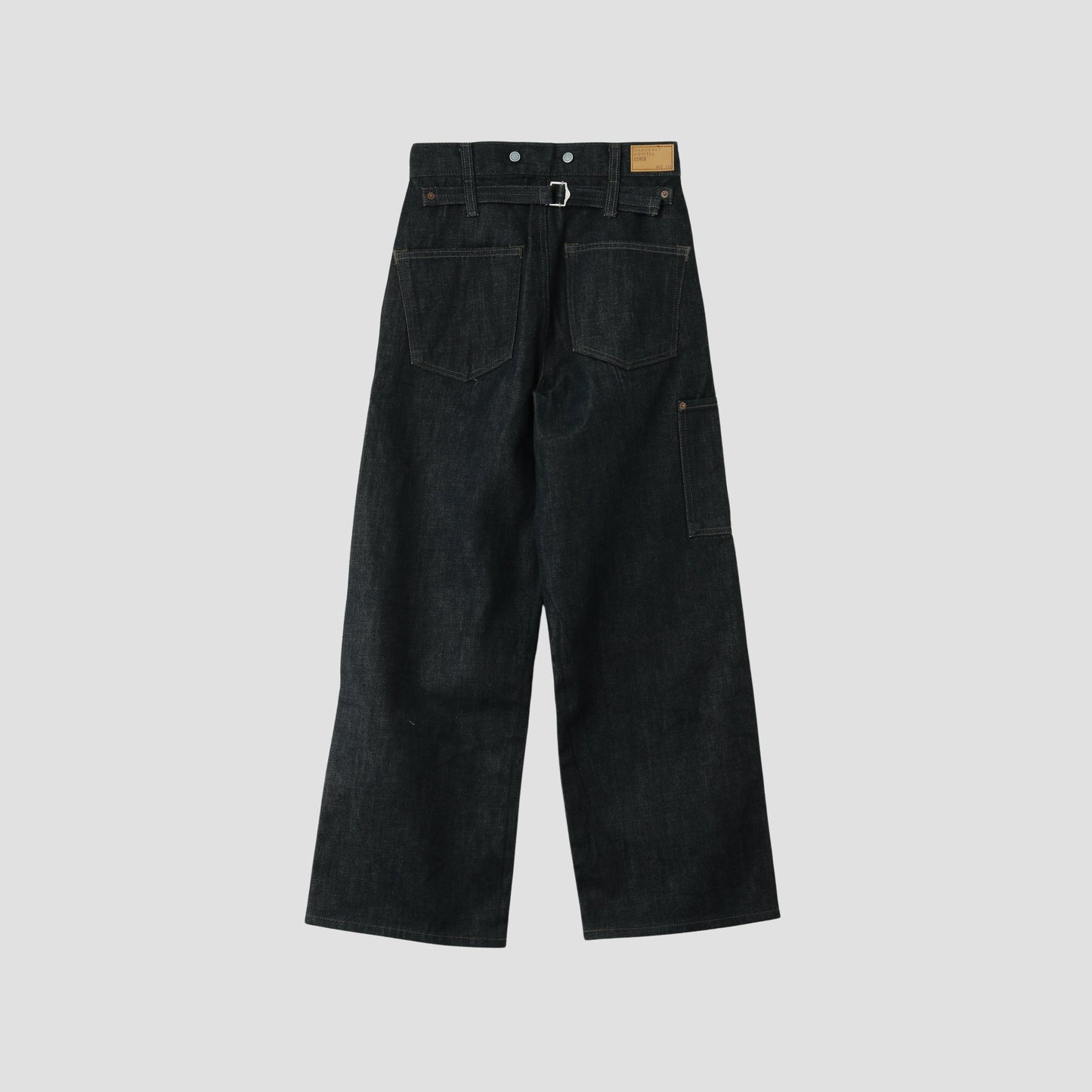 ORGANIC COTTON DENIM TROUSERS