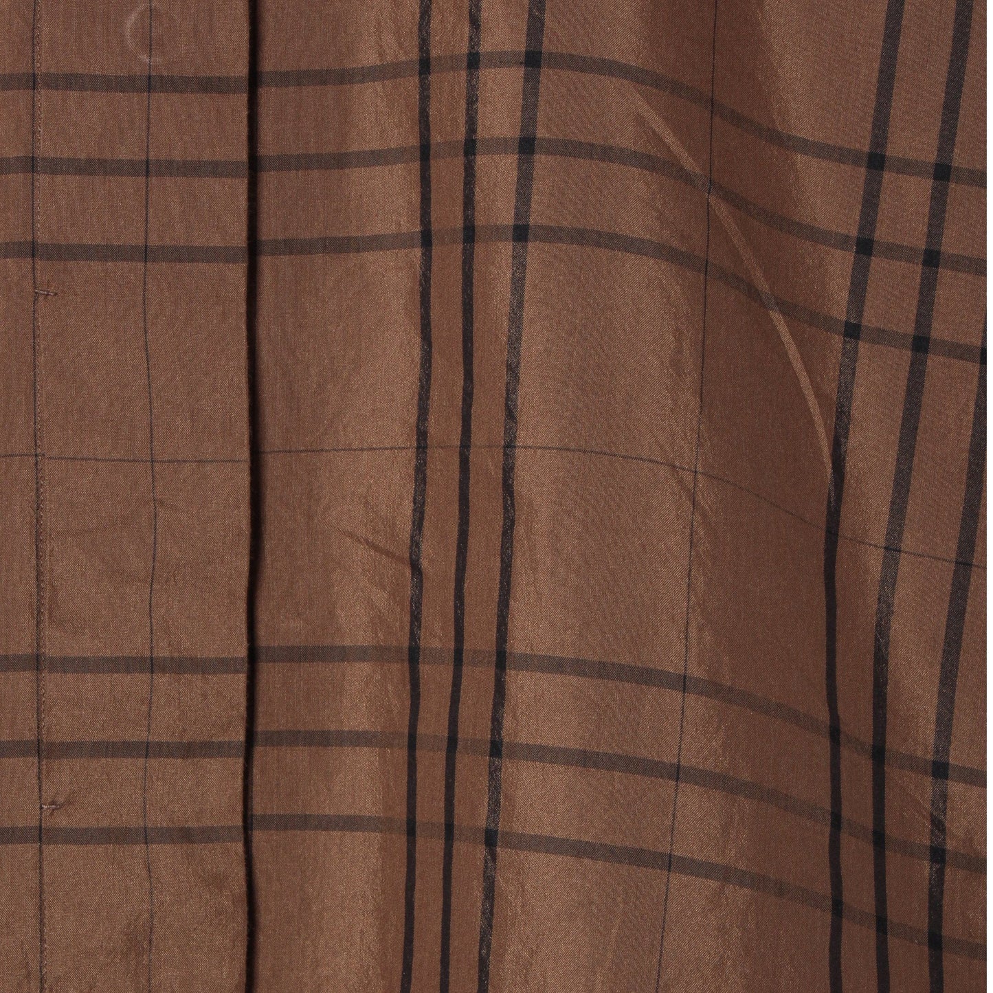COTTON SILK CHECK SHIRT