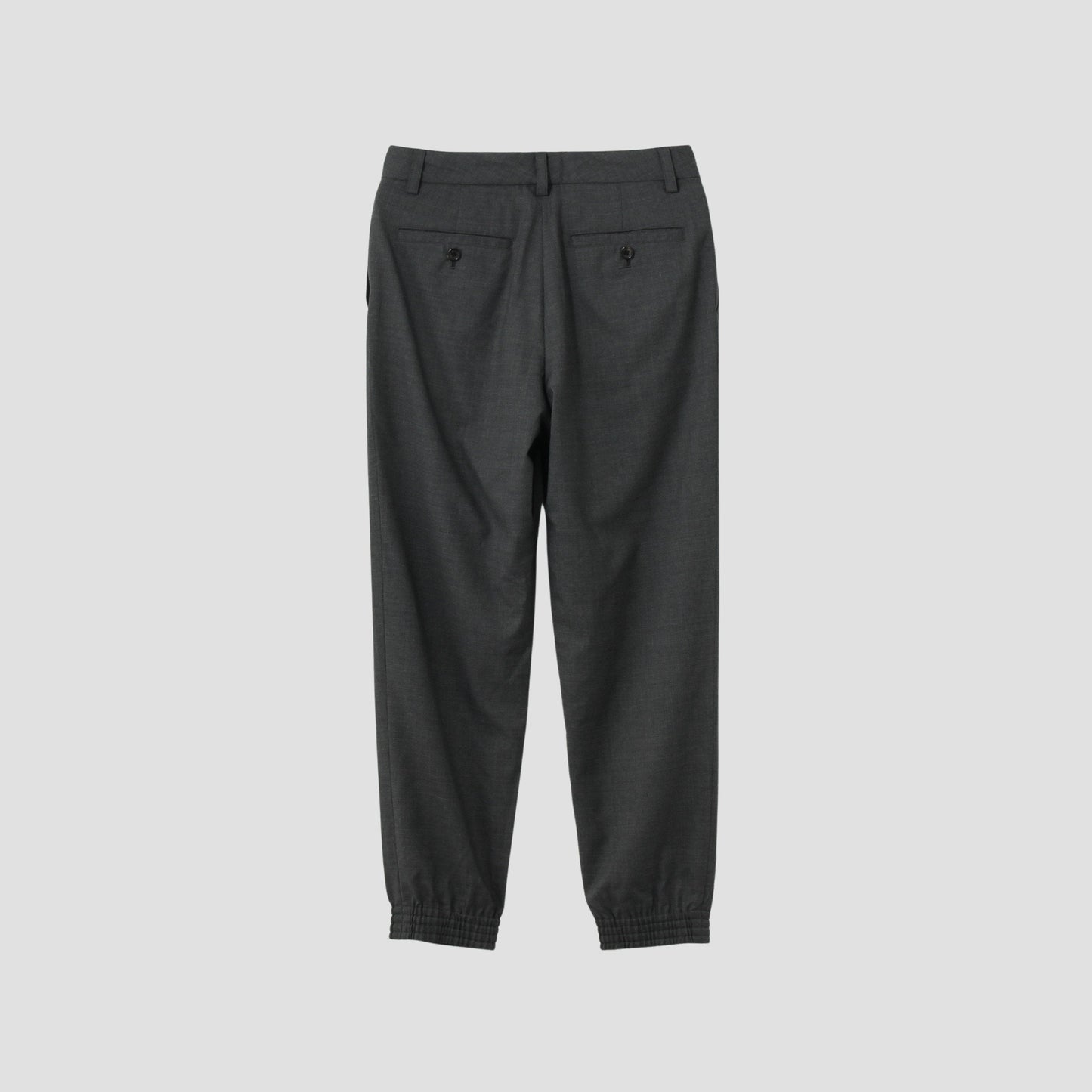 FINE WOOL POPLIN TROUSERS