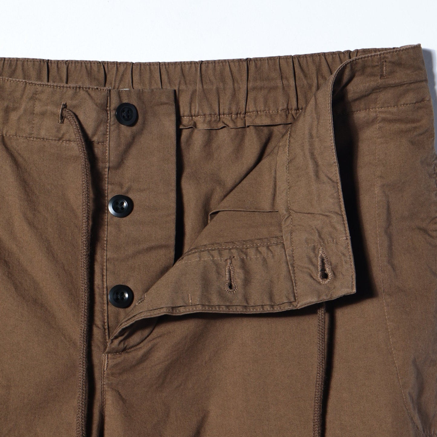 SUPERFINE COTTON TWILL TROUSERS