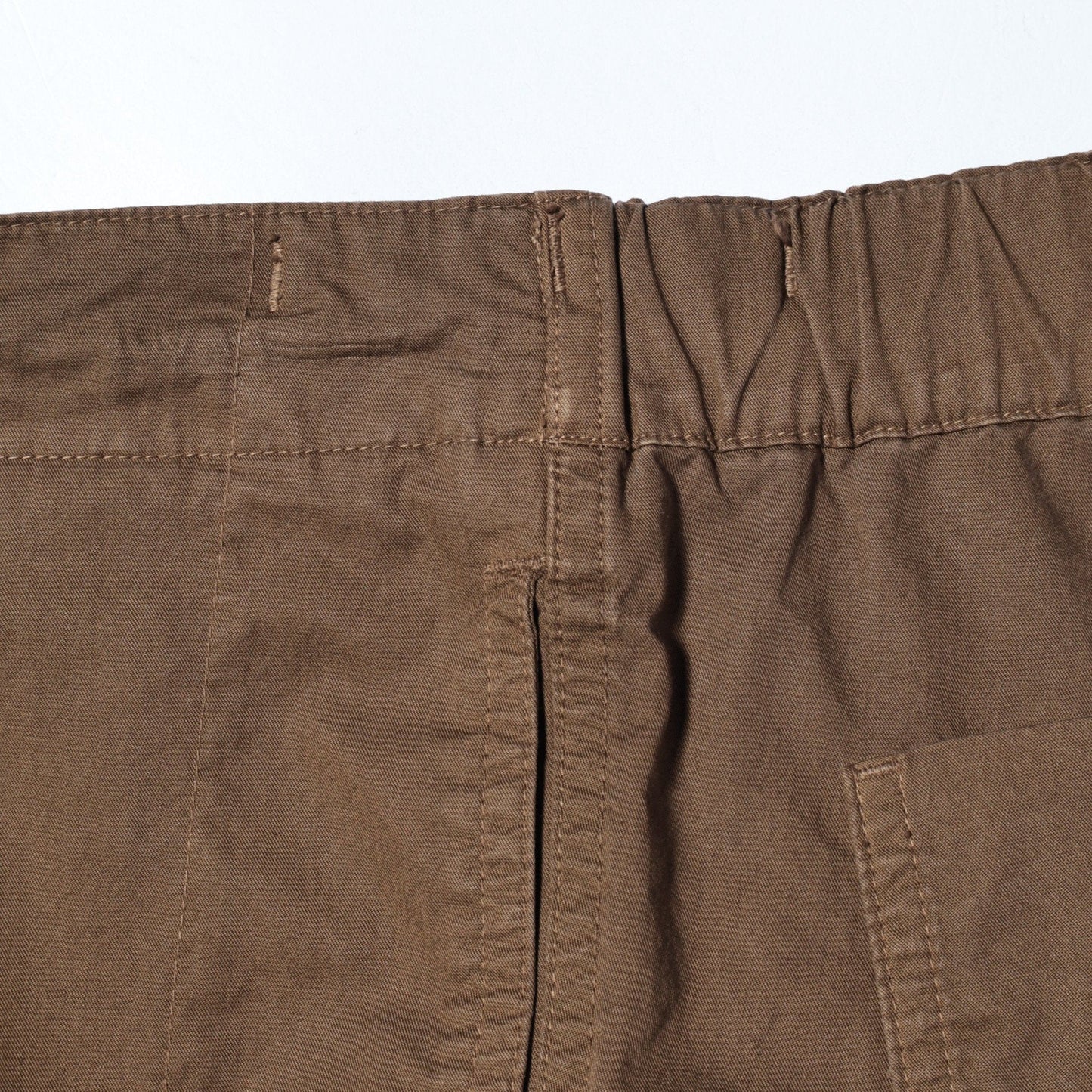 SUPERFINE COTTON TWILL TROUSERS