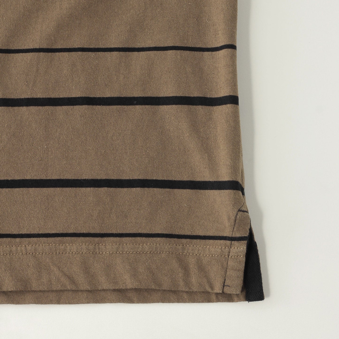 COTTON LINEN STRIPE JERSEY