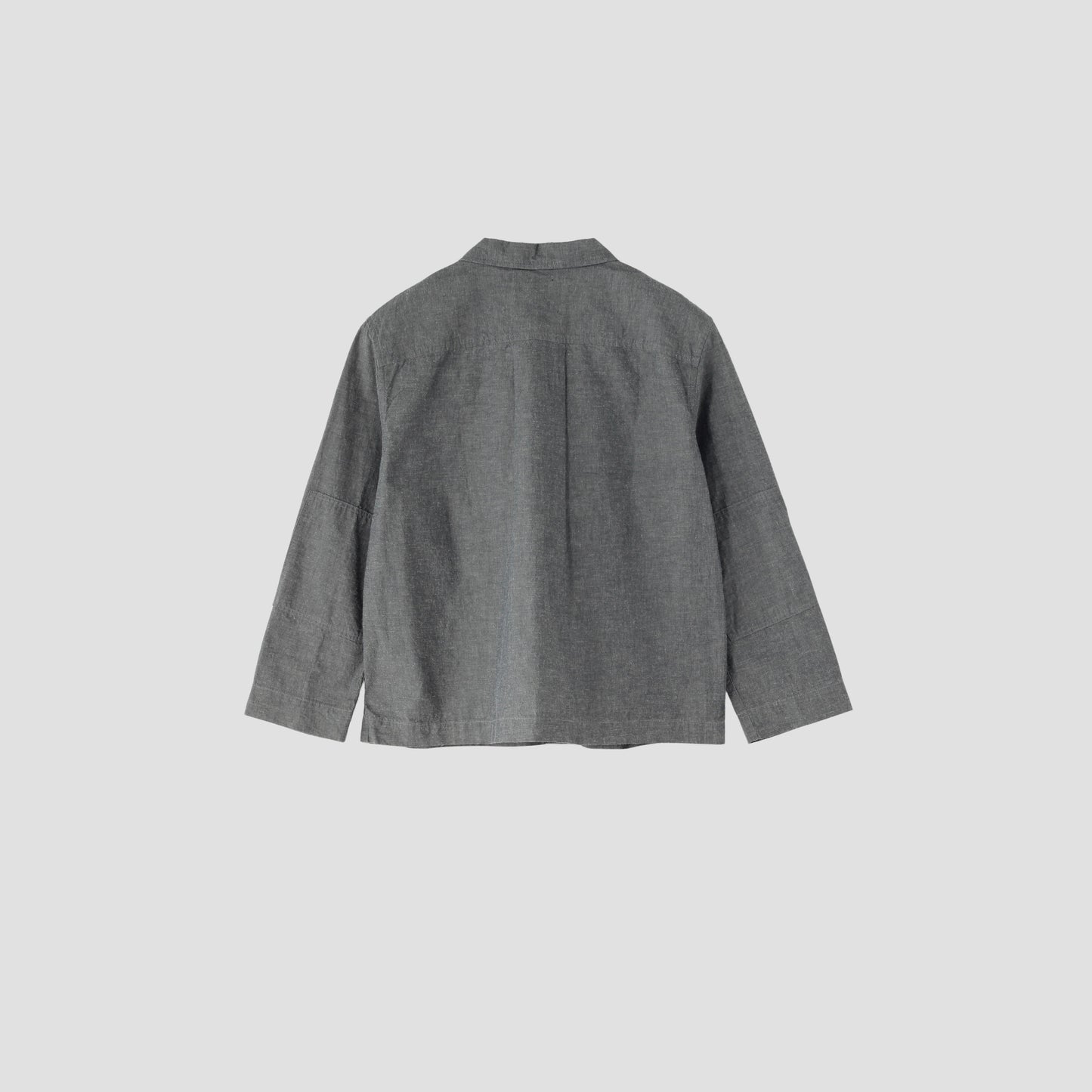 YARN DYE COTTON LINEN SHIRT
