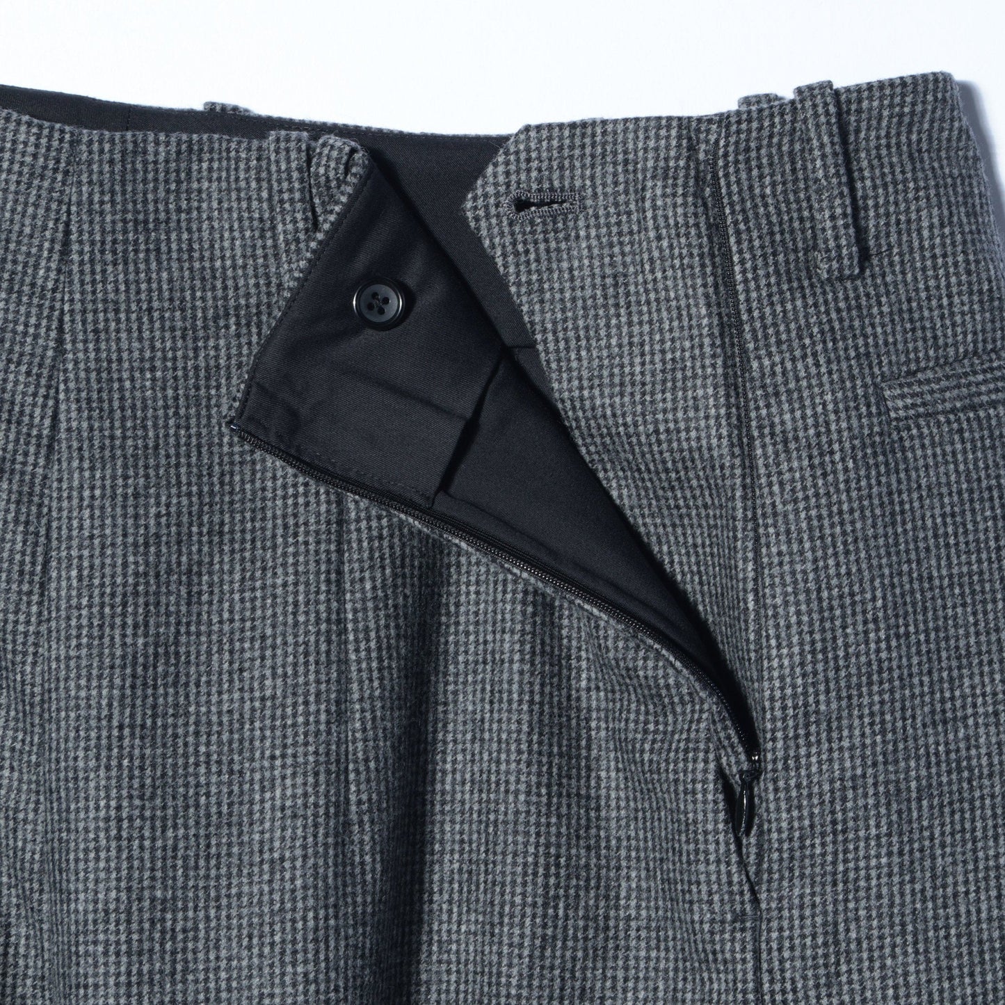 PUPPYTOOTH WOOL FLANNEL TROUSERS
