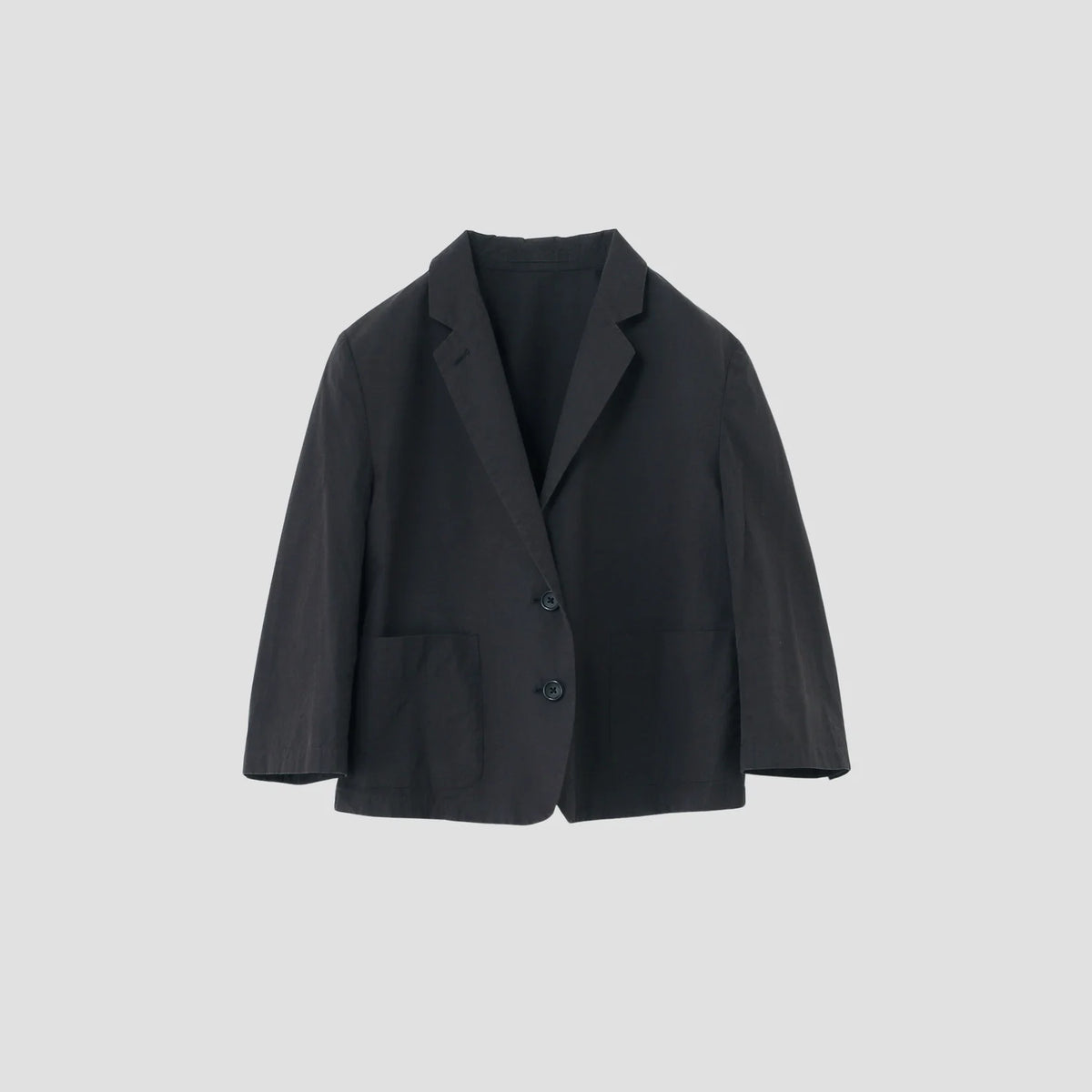WASHED YARN DYE POPLIN JACKET