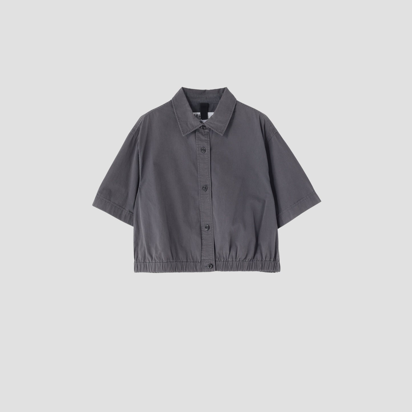 SANDED COTTON LINEN SHIRT