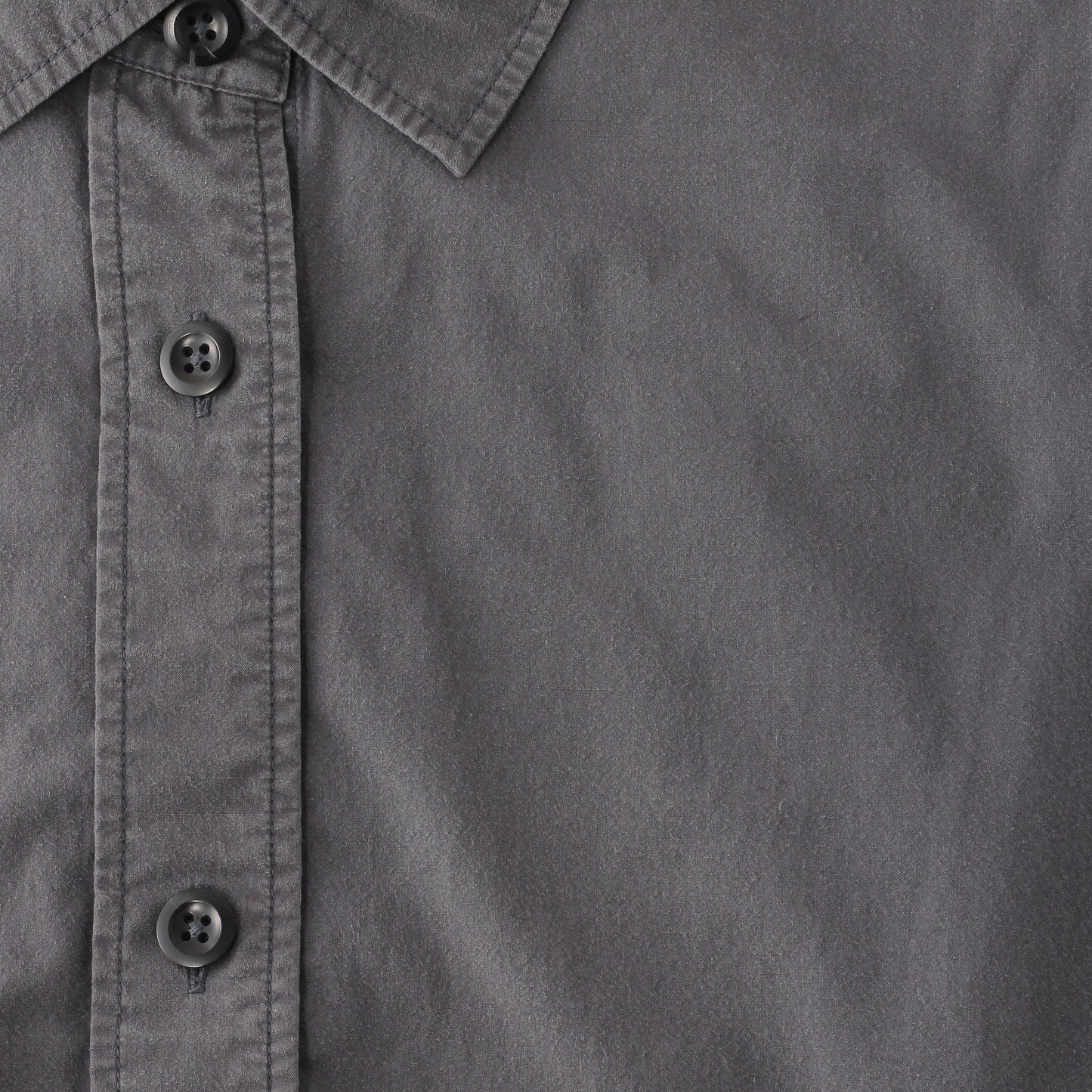 SANDED COTTON LINEN SHIRT