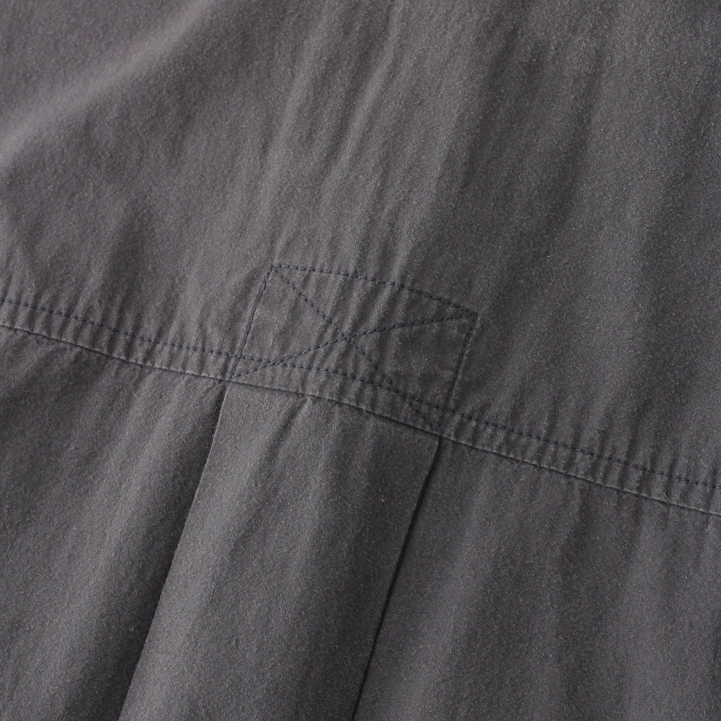 SANDED COTTON LINEN SHIRT