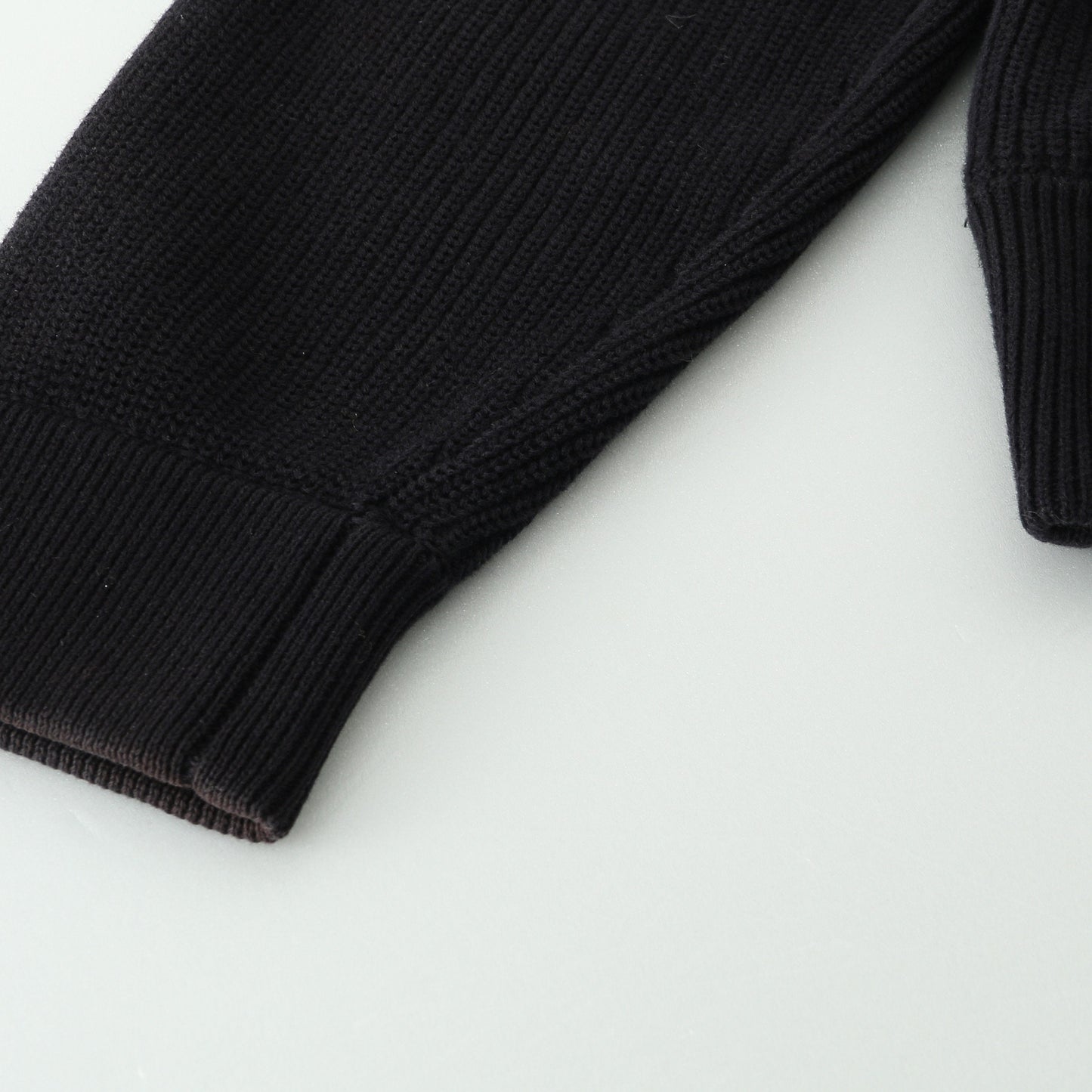 BRUSHED YARN COTTON KNIT