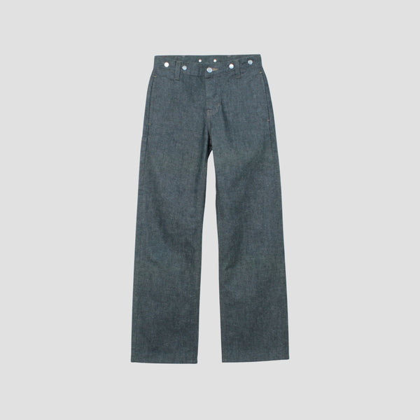 YELLOW CAST DENIM TROUSERS