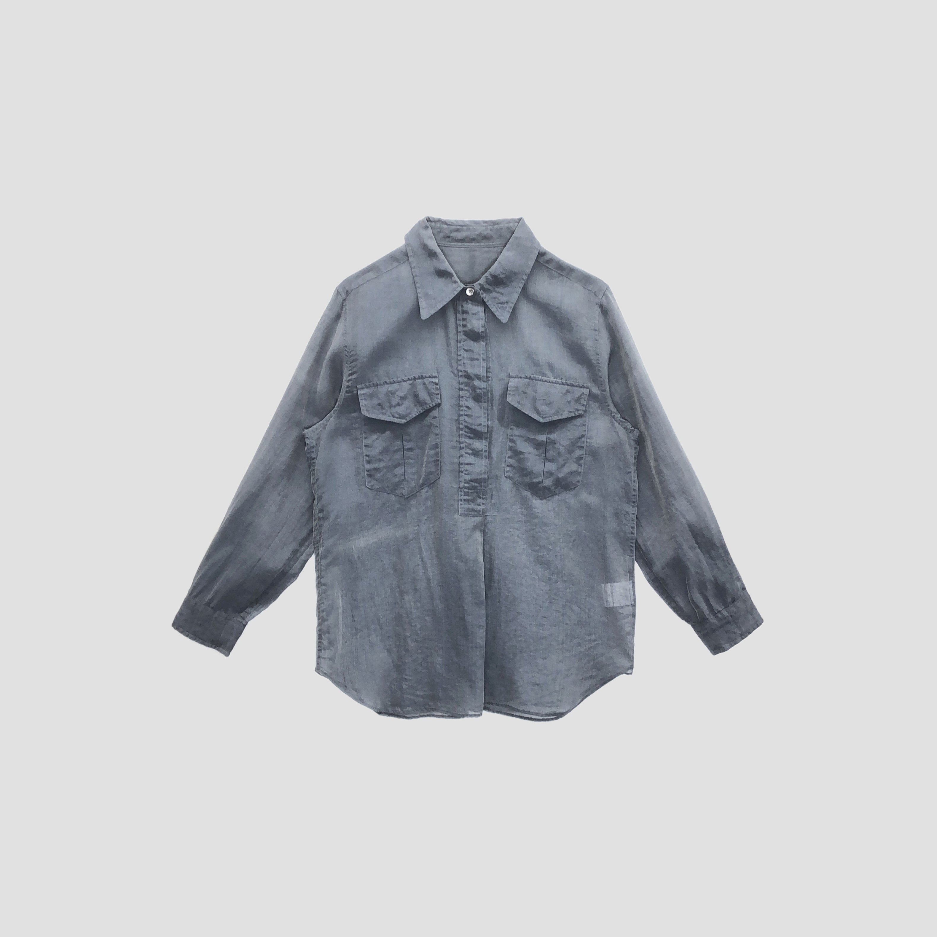 シャツ / I / NAVY(ネイビー) ｜ マーガレット・ハウエル 公式リユース