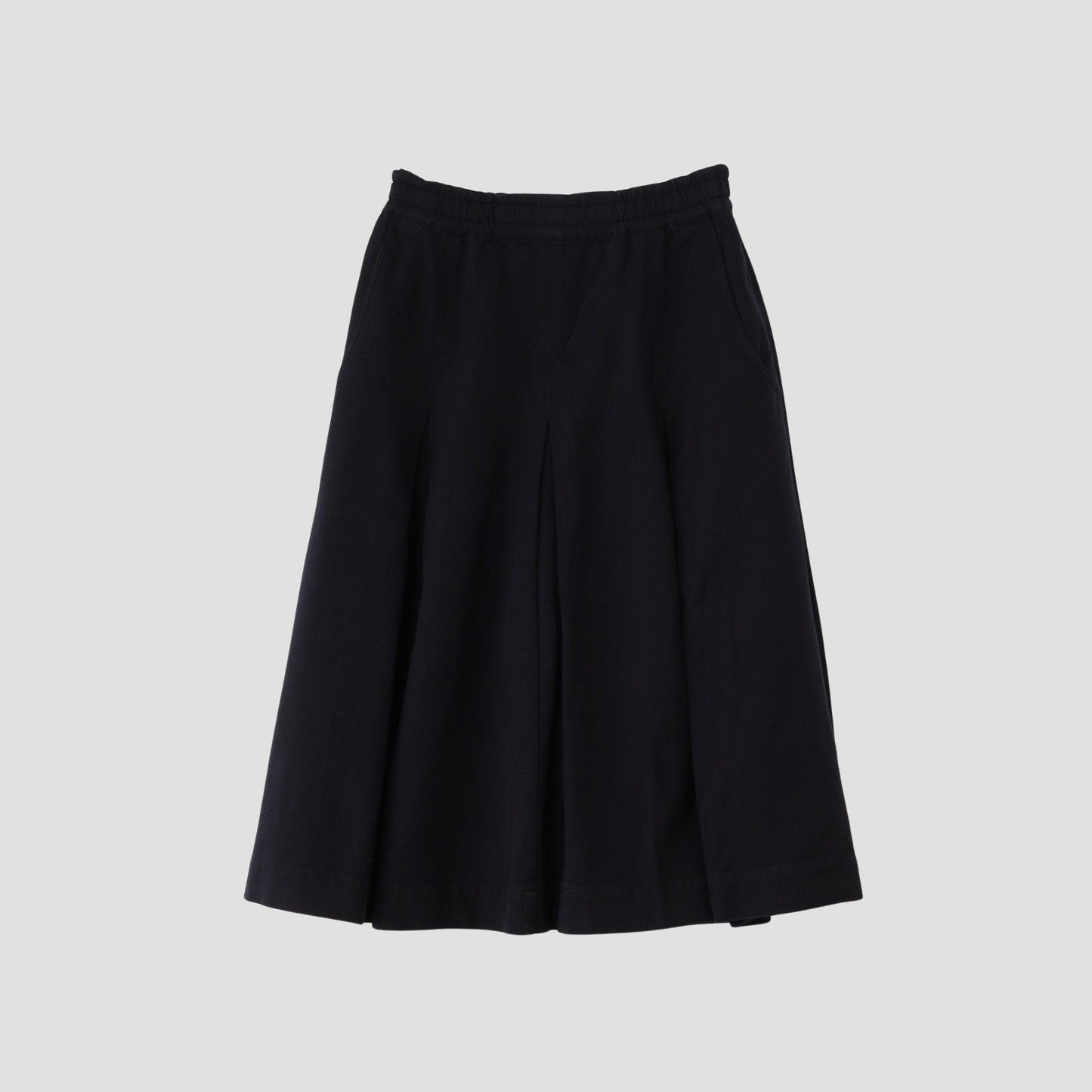 SOFT TWISTED YARN DYE COTTON SKIRT