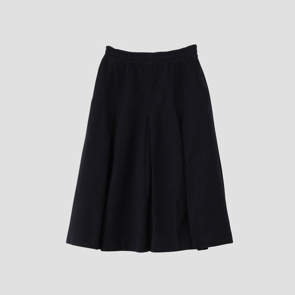 SOFT TWISTED YARN DYE COTTON SKIRT