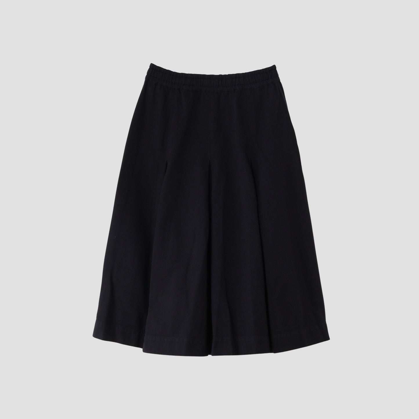 SOFT TWISTED YARN DYE COTTON SKIRT