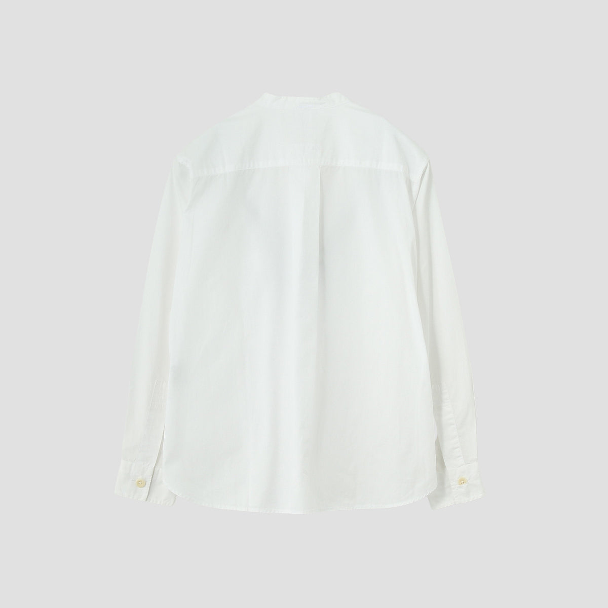 GARMENT DYE COTTON POPLIN SHIRT