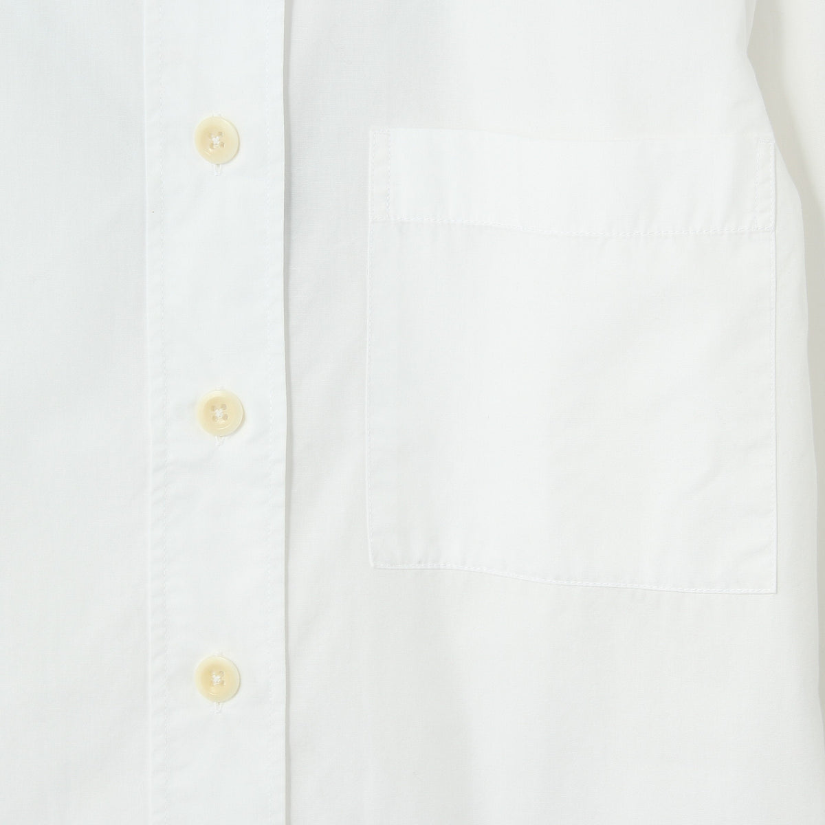 GARMENT DYE COTTON POPLIN SHIRT