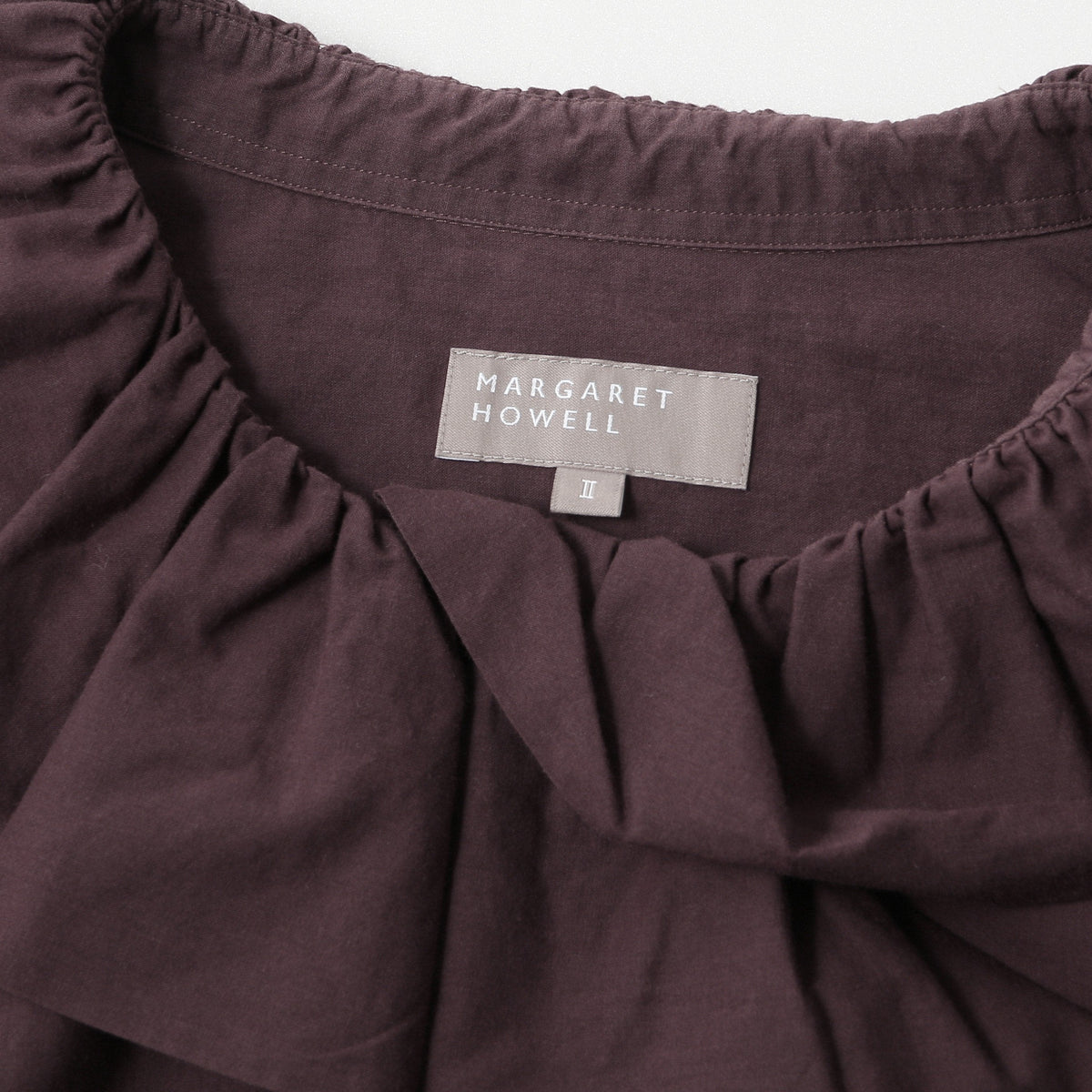 PIECE DYED WASHED COTTON SHIRT