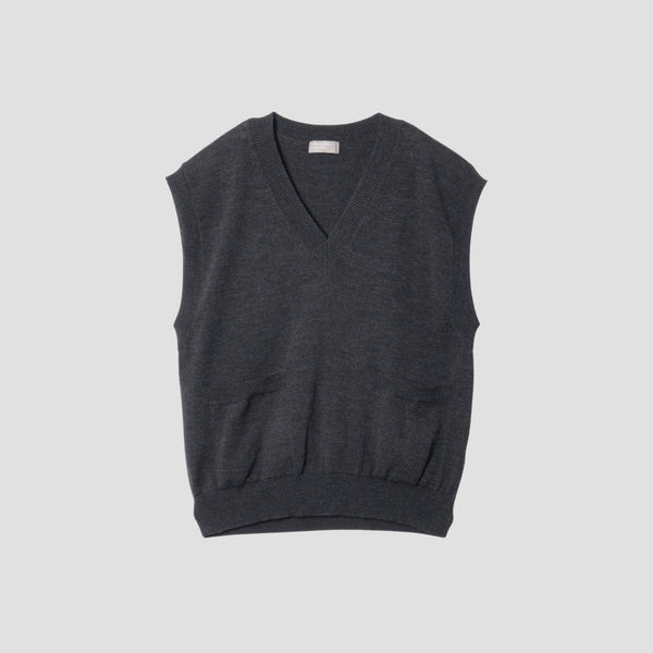 POCKET SLIPOVER KNIT
