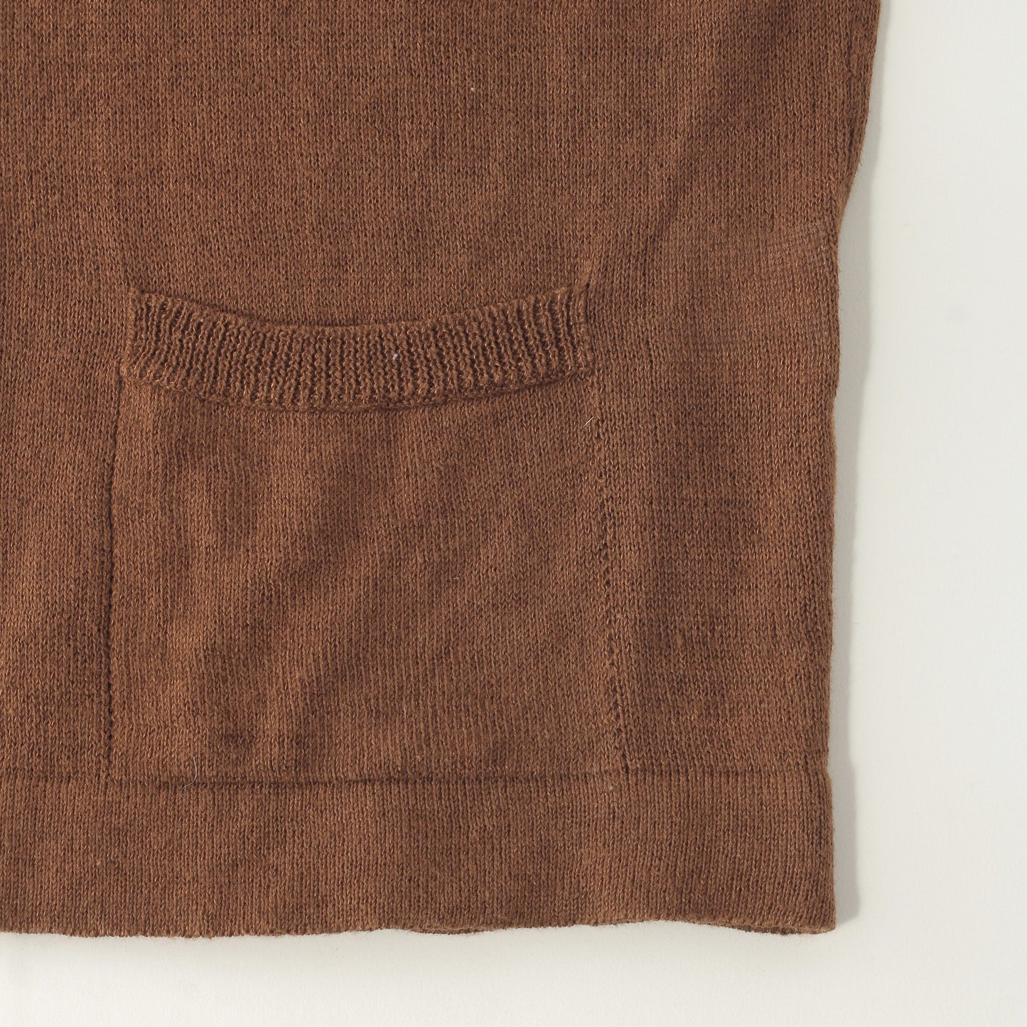 TWISTED LINEN COTTON CARDIGAN KNIT