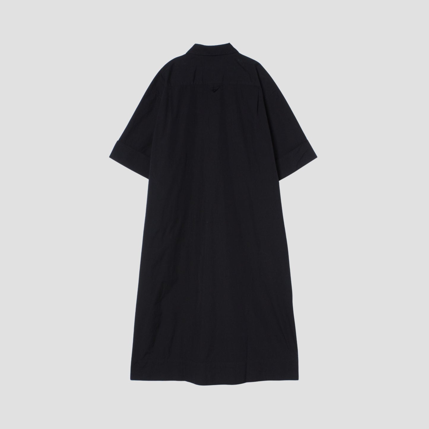 COTTON SILK POPLIN DRESS