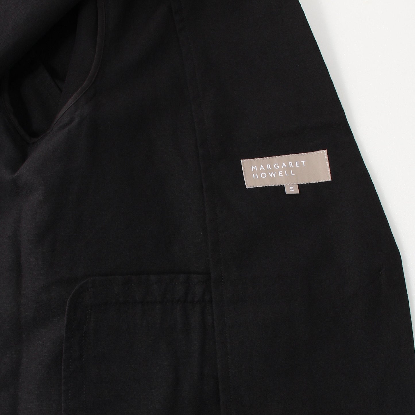 COTTON LINEN OXFORD JACKET