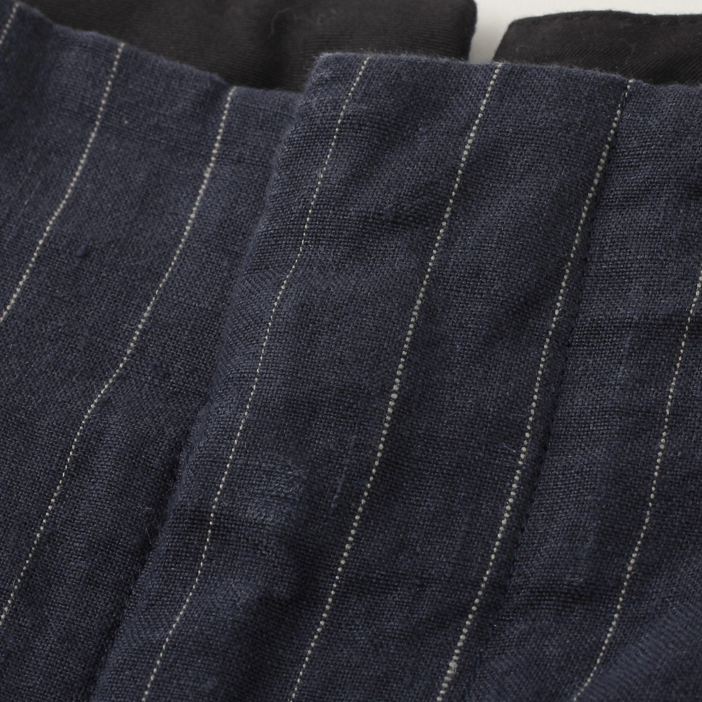 YARN DYED LINEN TROUSERS