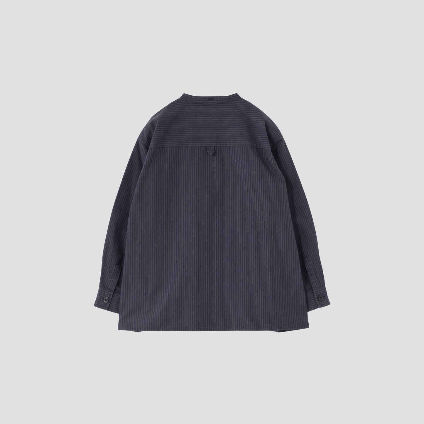 OFFSET STRIPE COTTON SHIRT