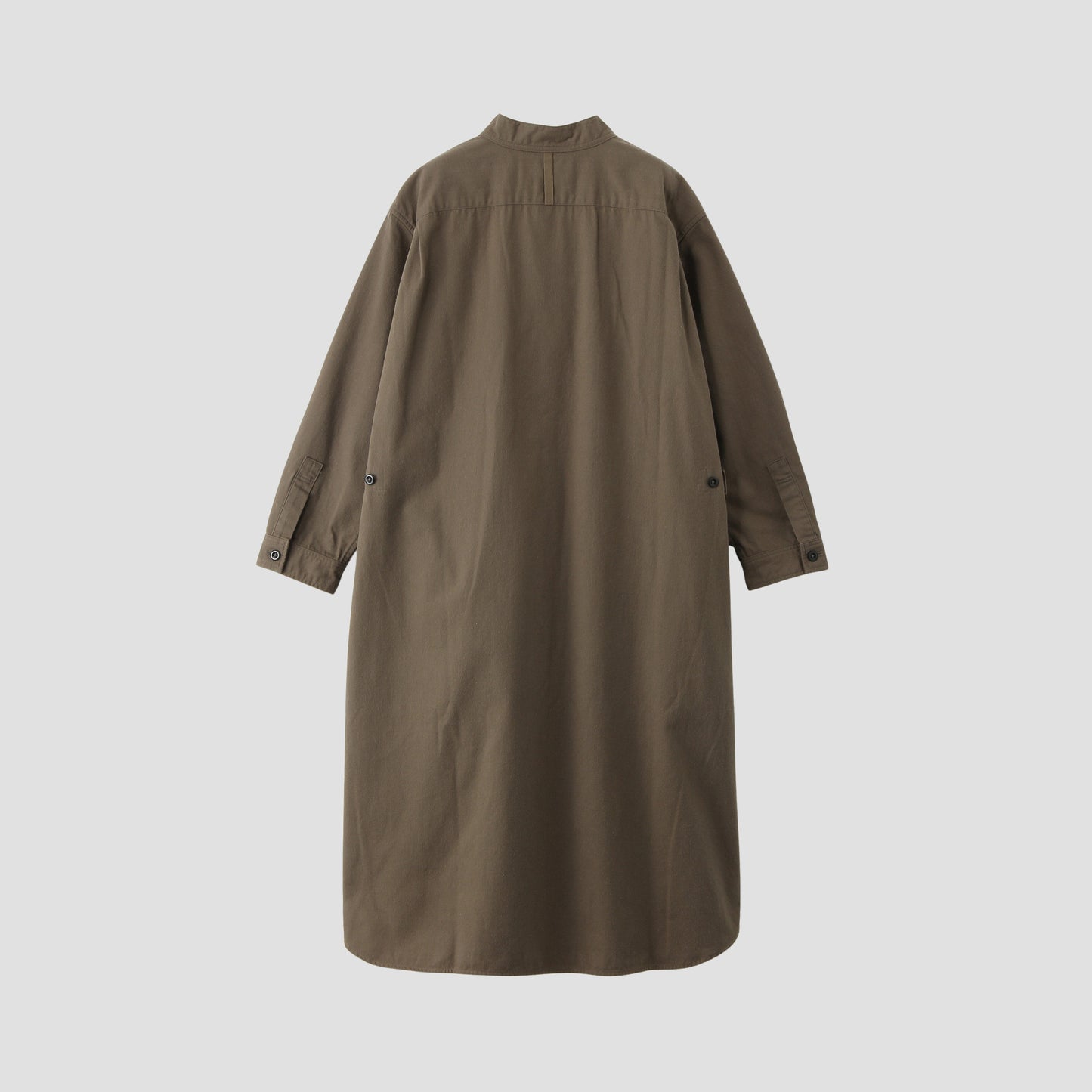 BRUSHED DRY COTTON TWILL DRESS