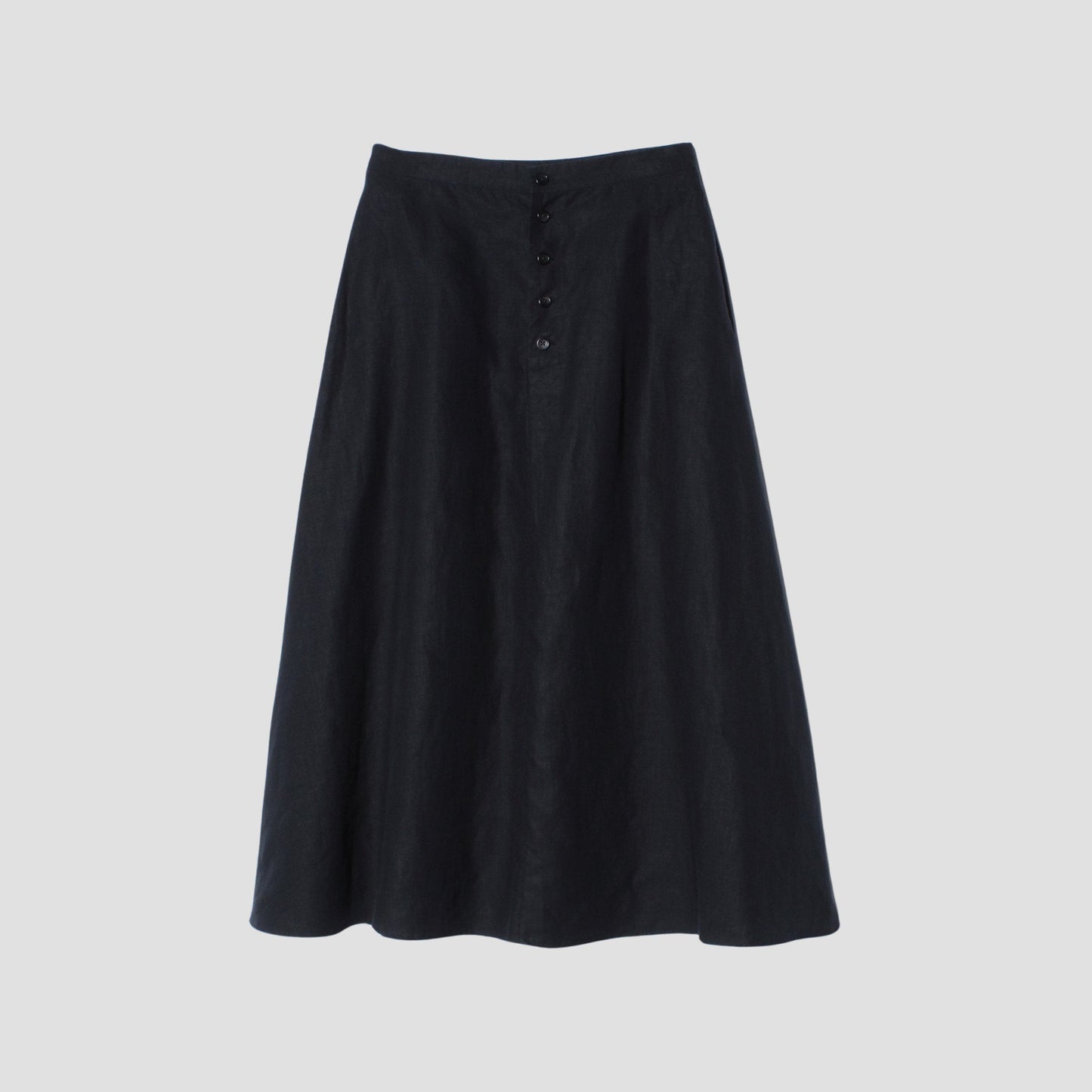 HIGH DENSE LINEN SKIRT