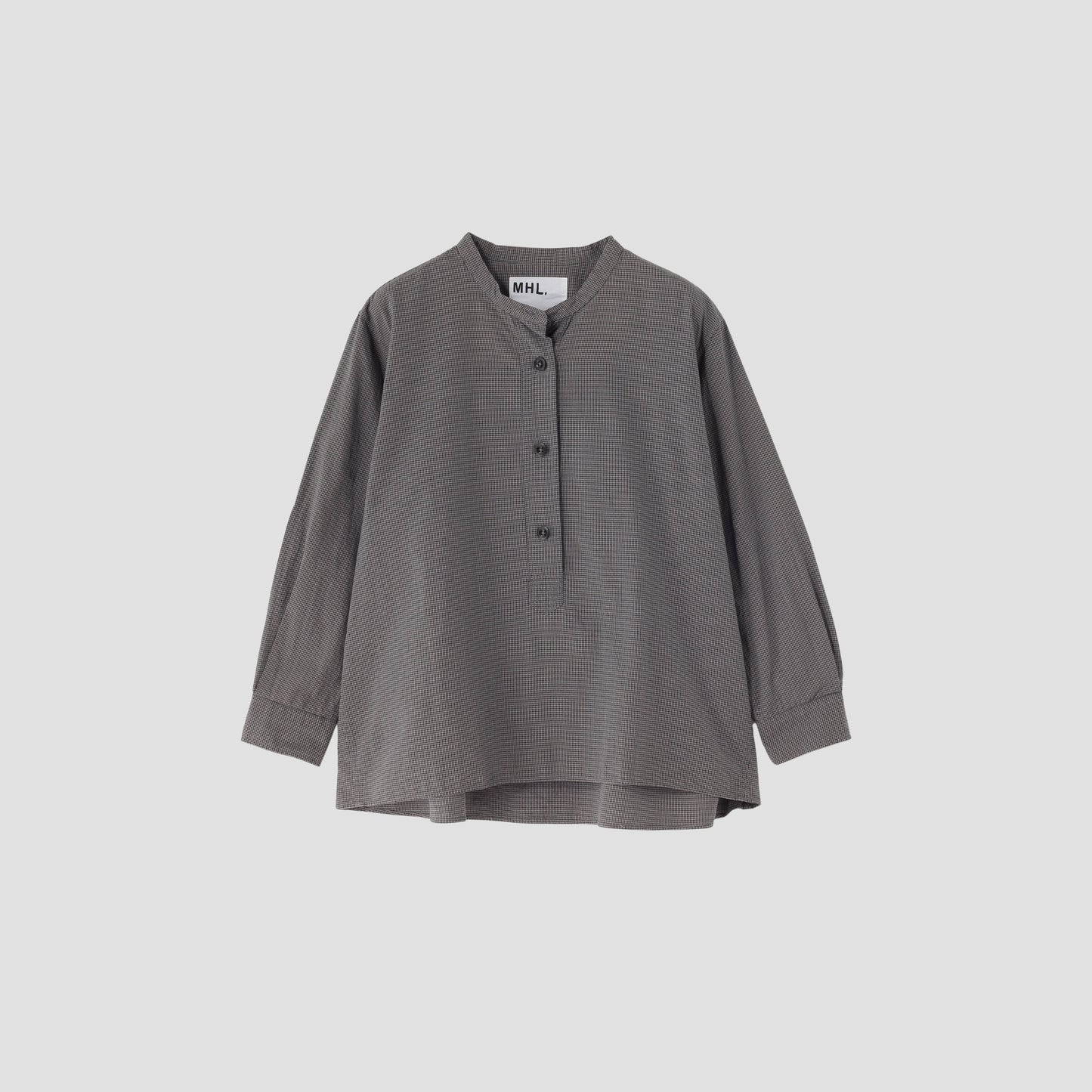 TINY GINGHAM COTTON SHIRT
