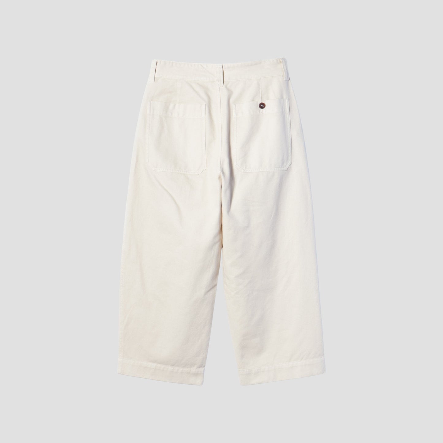 SOFT TWISTED YARN COTTON TROUSERS