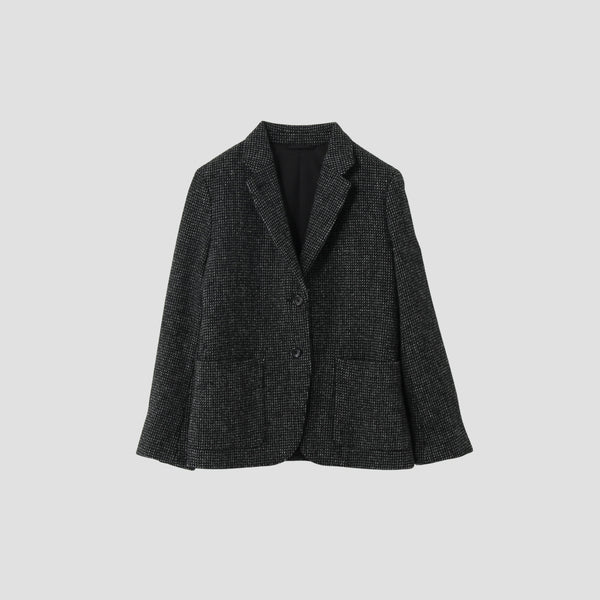 GRID HARRIS TWEED JACKET