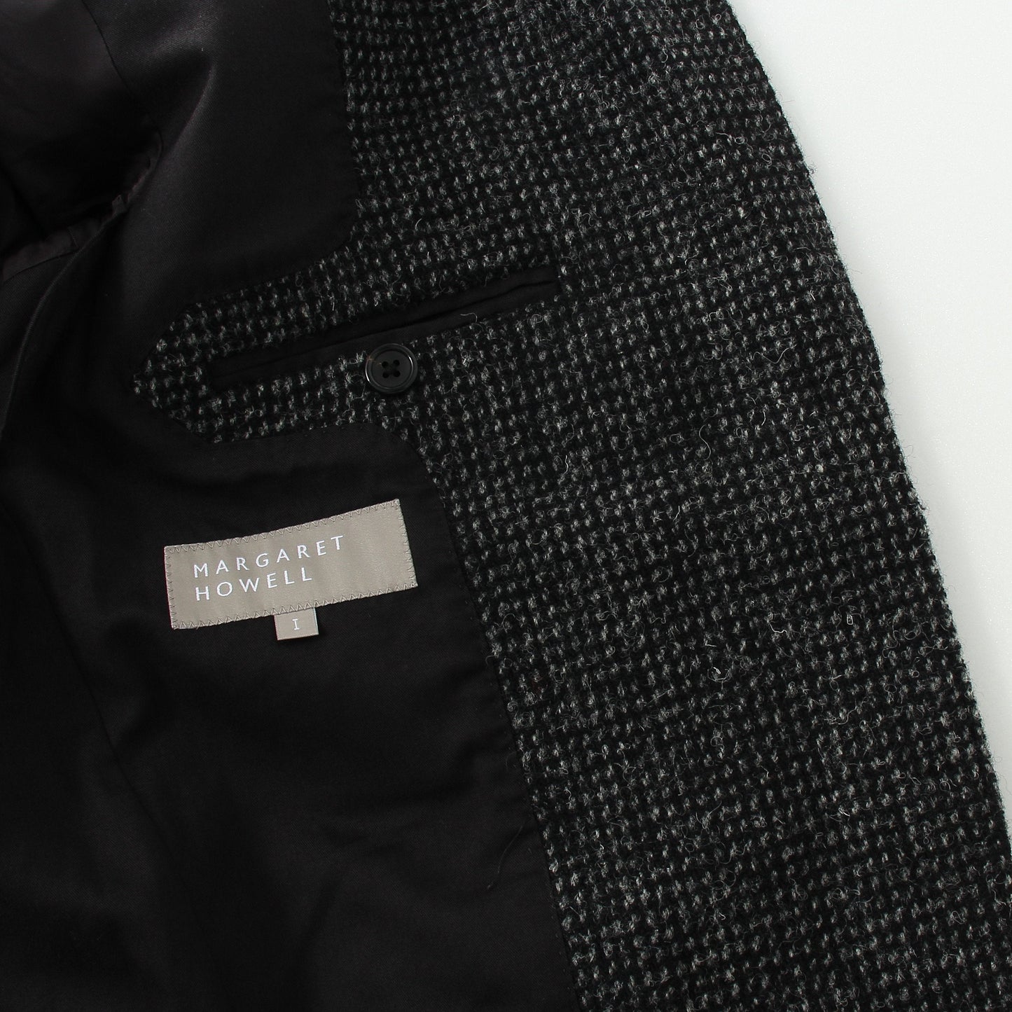 GRID HARRIS TWEED JACKET