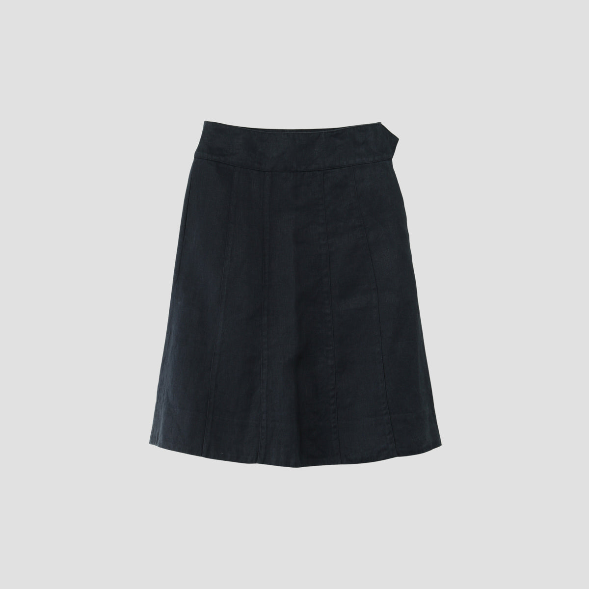 SANFORISED LINEN SKIRT