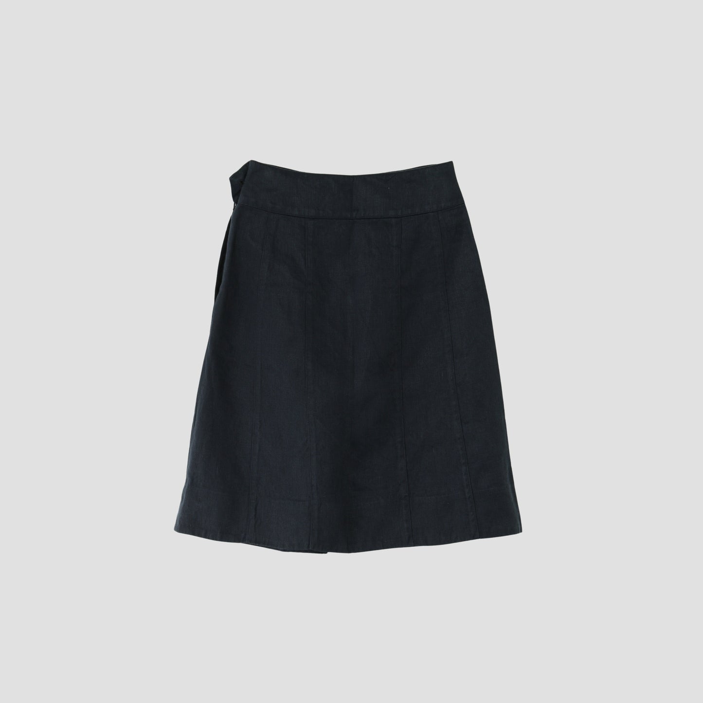SANFORISED LINEN SKIRT