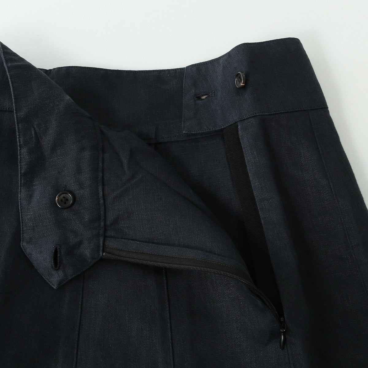 SANFORISED LINEN SKIRT
