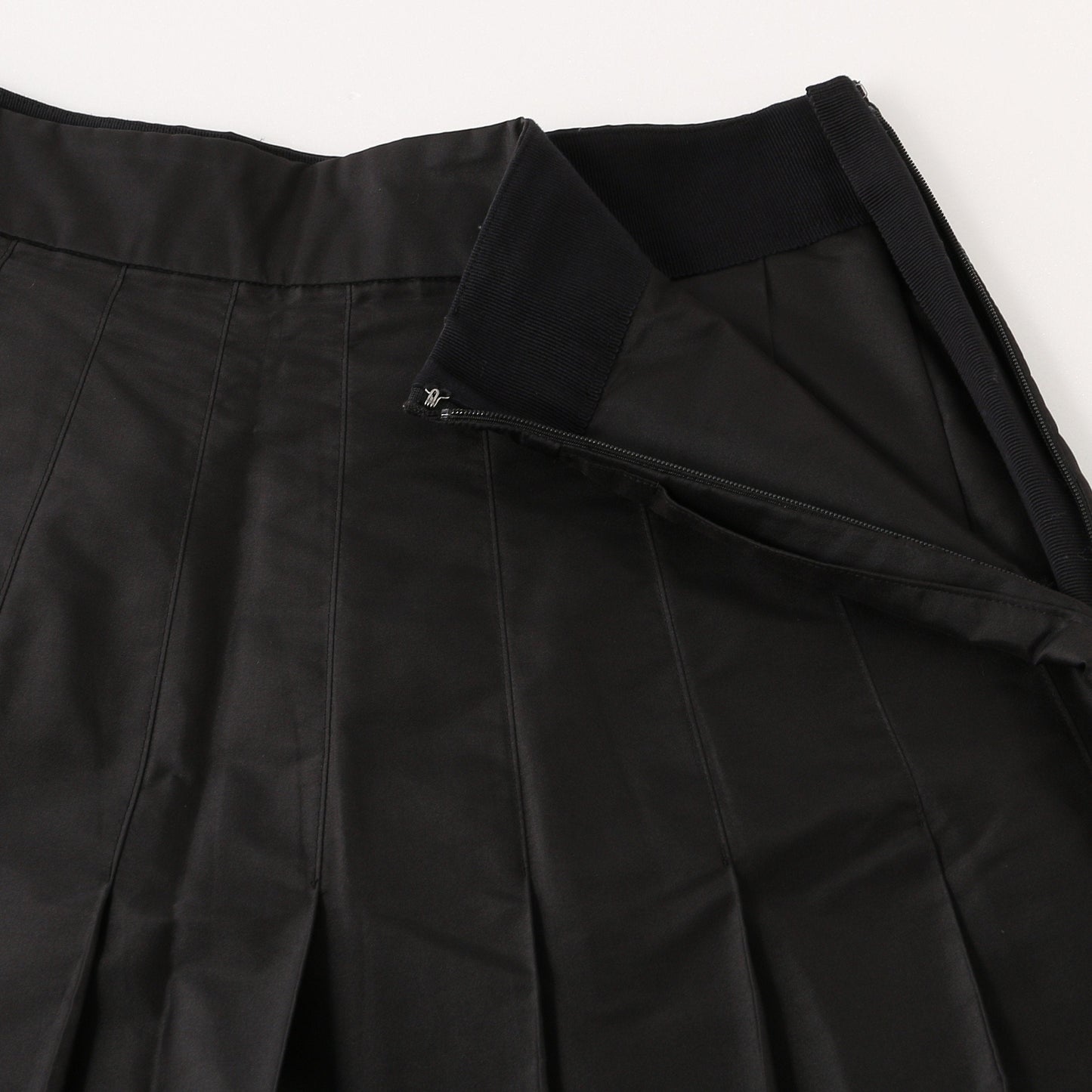 SILK POLYESTER SKIRT