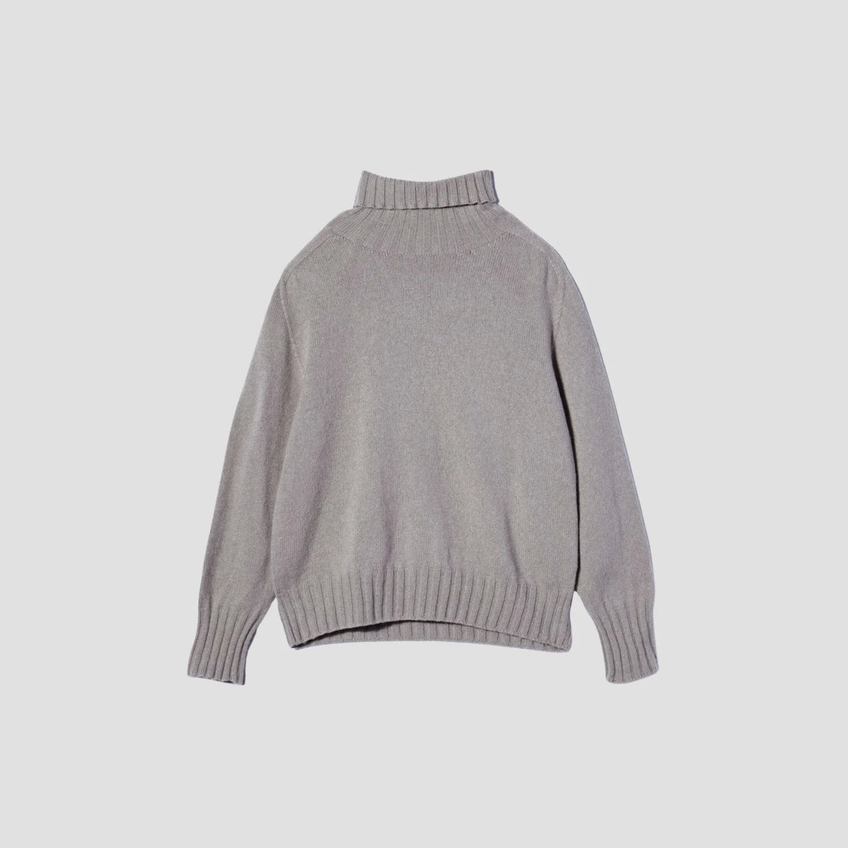 WIDE ROLL NECK KNIT