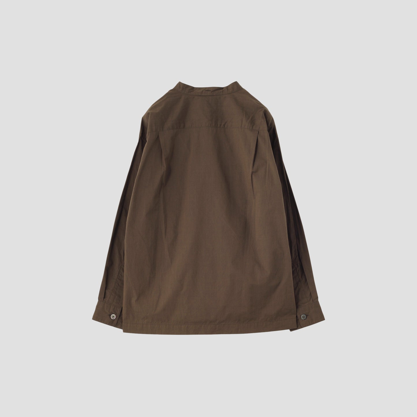 FINE COMPACT COTTON CHAMBRAY SHIRT