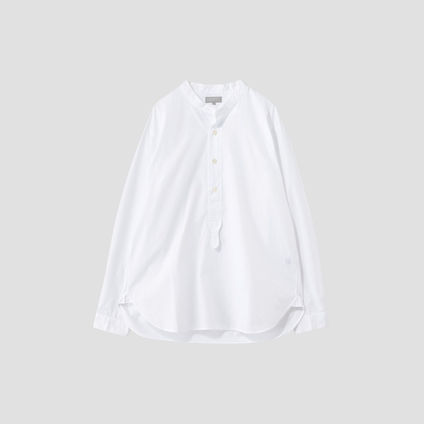 PLAIN COTTON POPLIN SHIRT