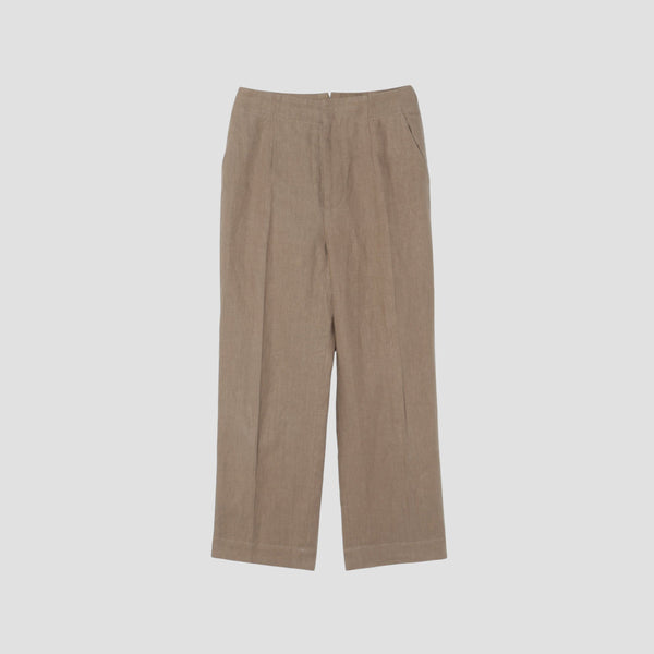 PLAIN LINEN TROUSERS