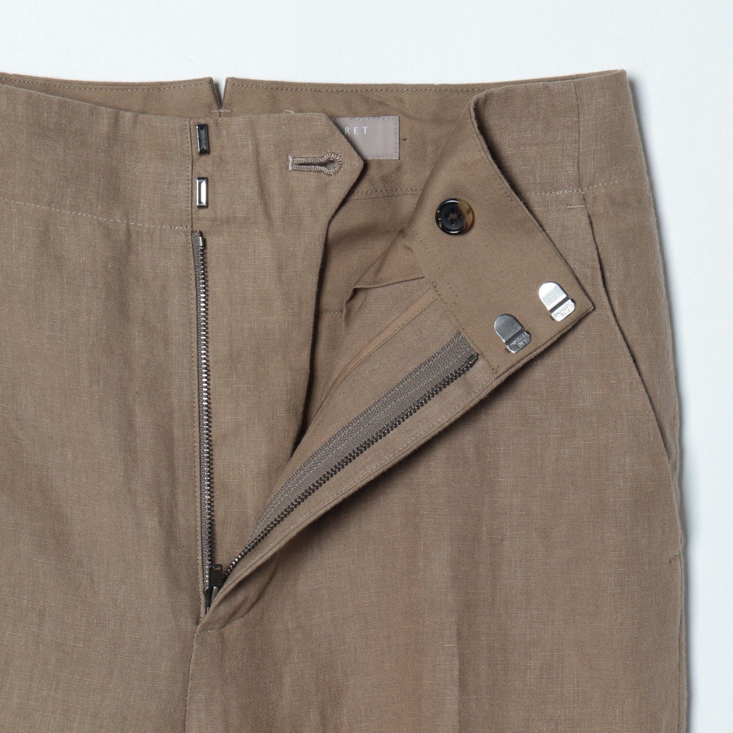 PLAIN LINEN TROUSERS