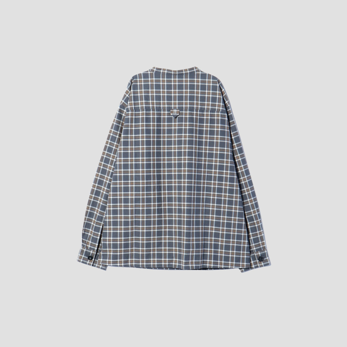 PLAINWEAVE COTTON CHECK SHIRT