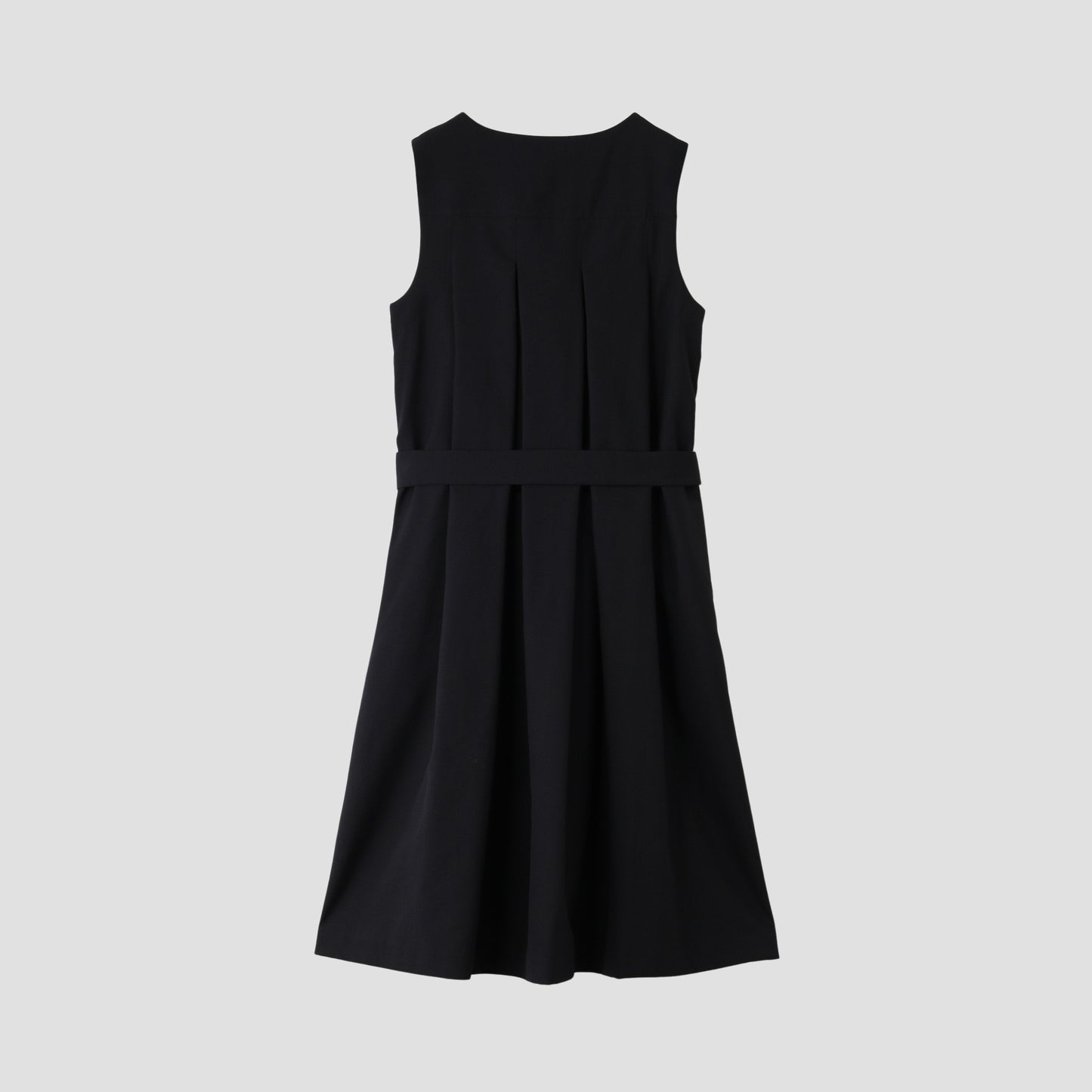 DRY PLAIN WEAVE WOOL DRESS